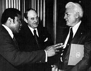 EEOC Chair Powell, Attorney Generel Saxbe and Labor Secretary Brennan