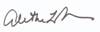 Signature of Aletha Brown