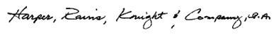 Auditor's Signature