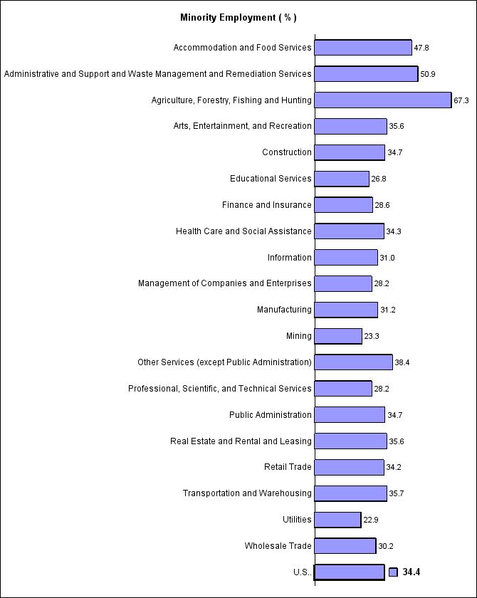 Minority Employment %