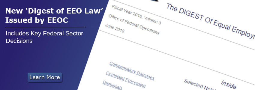 New 'Digest of EEO Law' Issued by EEOC