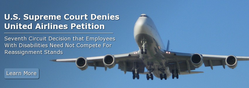 U.S. Supreme Court Denies United Airlines Petition