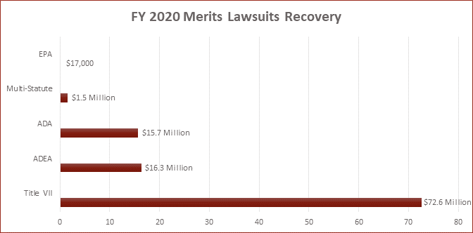 FY 2020 Merit Lawsuits Recovery