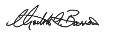 Signature of Chair Charlotte A. Burrows