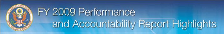 2009 Performance and Accountability Report Highlights
