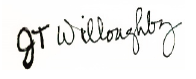 Signature of Acting IG