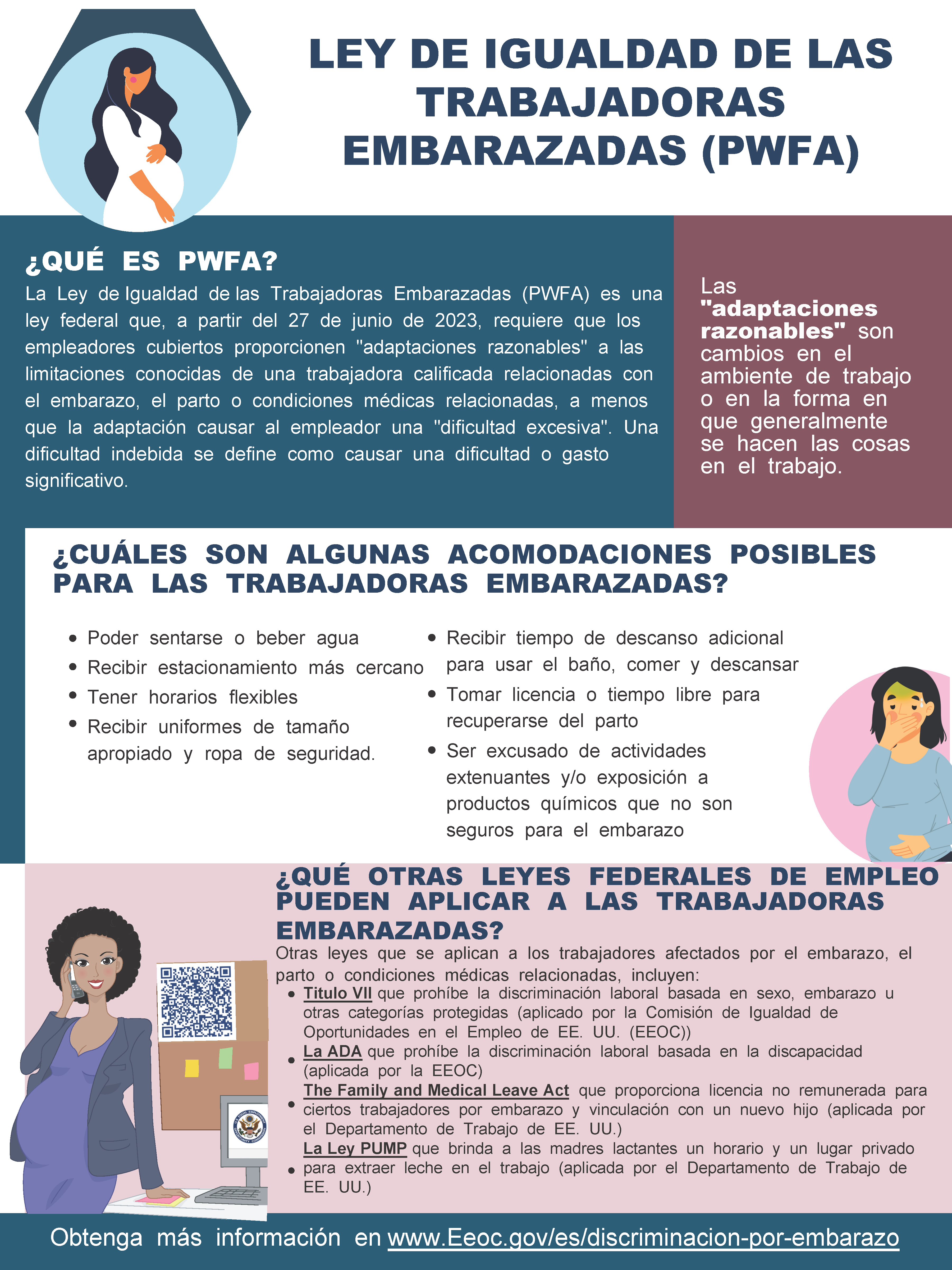 Las trabajadoras embarazadas y las madres lactantes ahora tienen nuevas  protecciones laborales en Estados Unidos