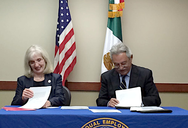 MOU signing with Mexico