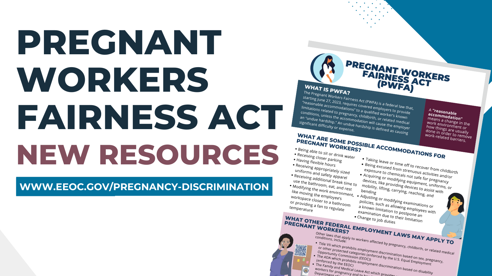 Pregnant Workers Fairness Act New Resources www.EEOC.gov/Pregnancy-Discrimination