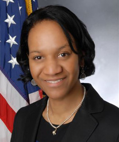 A photo of Charlotte A. Burrows, Chair of the EEOC.