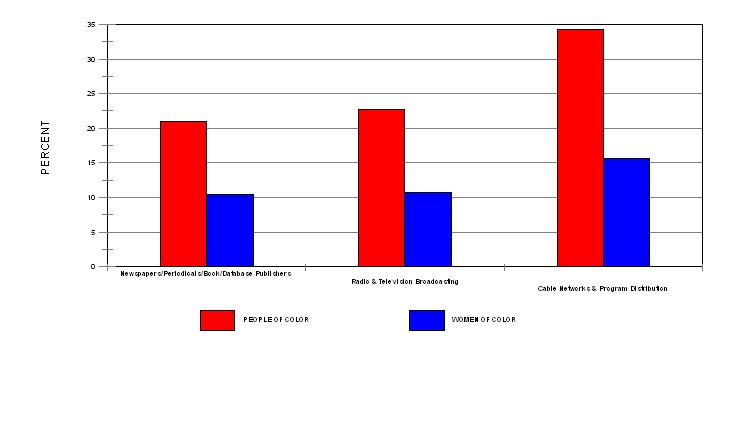 Bar Graph: Diversity by Industry Group